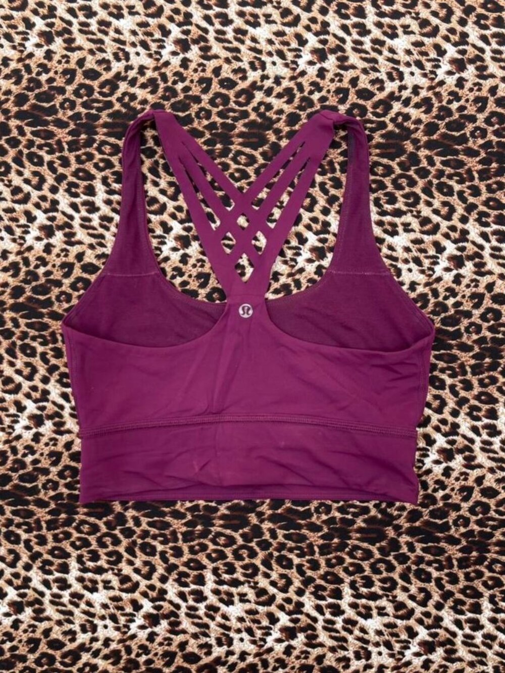 Lululemon purple sports bra